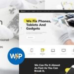 free download FixTeam Electronics & Mobile Devices Repair WordPress Theme nulled