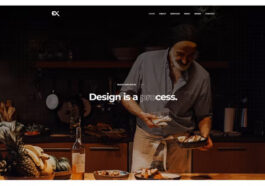 free download Foodex - One Page Restaurant WordPress Theme nulled