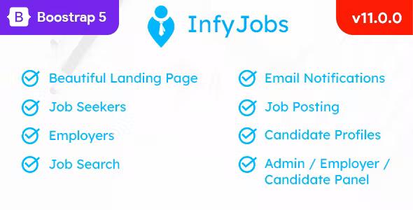free download InfyJobs - Laravel Job Board - Job Portal System nulled