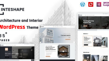 free download Inteshape - Architecture and Interior WordPress Theme nulled