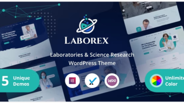 free download Laborex – Laboratory & Research WordPress Theme nulled