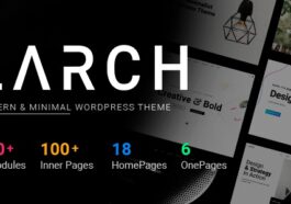 free download Larch - Responsive Minimal Multipurpose WordPress Theme nulled