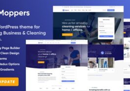 free download Moppers - Cleaning Company and Services WordPress Theme nulled