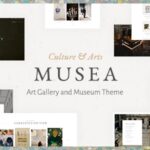 free download Musea - Art Gallery and Museum Theme nulled