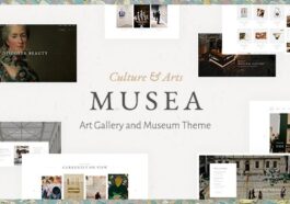 free download Musea - Art Gallery and Museum Theme nulled