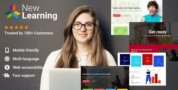 free download New Learning Premium Moodle Theme nulled