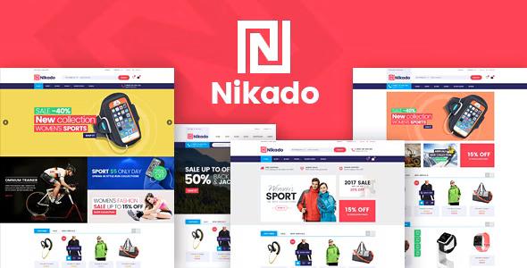 free download Nikado - Responsive Theme for WooCommerce WordPress nulled