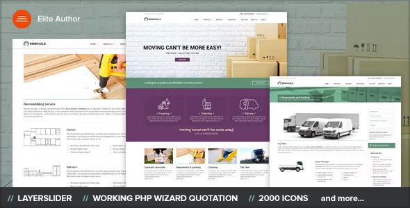 free download REMOVALS - Moving WordPress Theme nulled