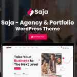 free download Saja – Minimal Agency & Portfolio WordPress Theme nulled
