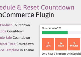 free download Schedule, Reset Countdown Plugin WooCommerce WooCP nulled