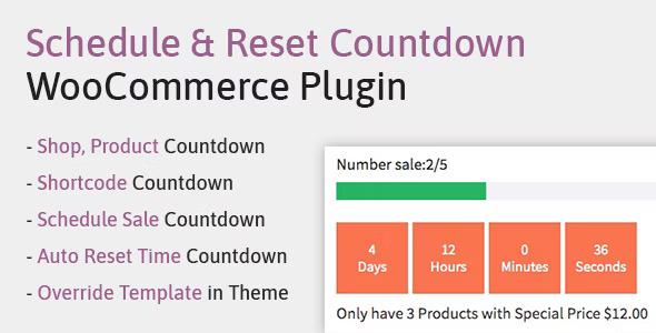 free download Schedule, Reset Countdown Plugin WooCommerce WooCP nulled