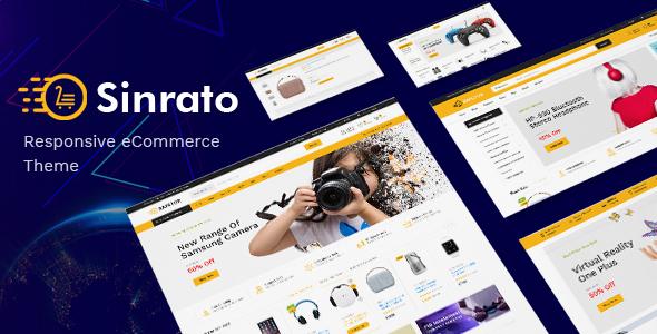 free download Sinrato - Electronics Theme for WooCommerce WordPress nulled