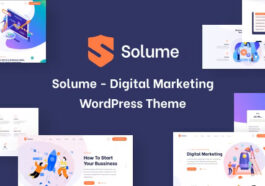 free download Solume - Digital Marketing WordPress Theme nulled