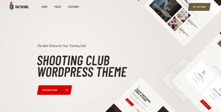 free download Tacticool Shooting Range & Gun Store WordPress Theme Nulled