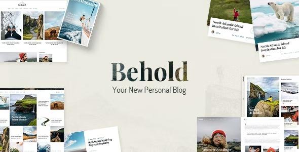 free downloadBehold - Personal Blog WordPress Theme nulled