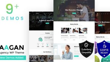 Aagan Startup Business Agency WordPress Theme Nulled