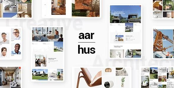 Aarhus - Modern Architecture Theme Nulled