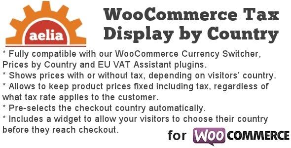 Aelia Tax Display by Country for WooCommerce Nulled Free Download