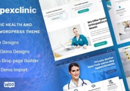 ApexClinic Health & Clinic Theme Nulled