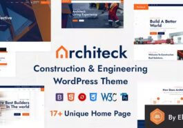 Architeck Construction WordPress Theme Nulled