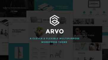 Arvo Nulled A Clever & Flexible Multipurpose WordPress Theme Free Download