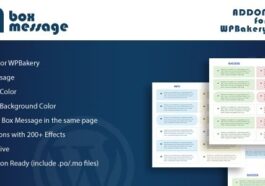 Box Message Addons for WPBakery Page Builder WordPress Plugin Nulled