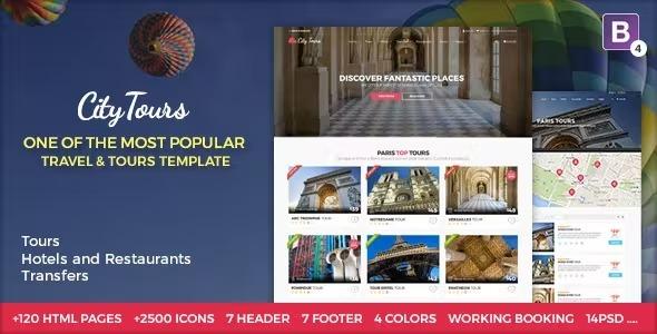 CityTours City Tours, Tour Tickets and Guides Nulled