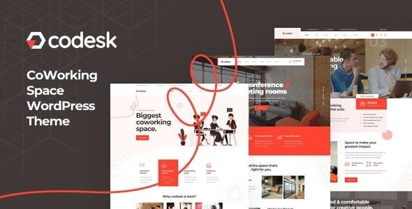 Codesk Creative Office Space WordPress Theme Nulled