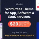 Custar Software & App WordPress Theme Nulled