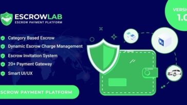 EscrowLab Nulled Escrow Payment Platform Free Download