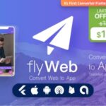 FlyWeb for Web to App Convertor Flutter + Admin Panel Nulled