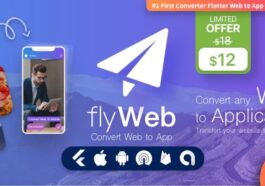 FlyWeb for Web to App Convertor Flutter + Admin Panel Nulled