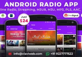 Free Download Android Radio App (Online Radio, Streaming, M3U8, M3U, MP3, PLS, AAC, FM) Nulled