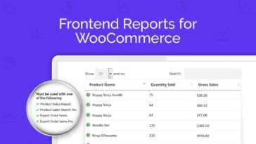 Frontend Reports for WooCommerce Nulled