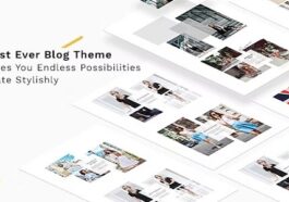 Glossy Fashion Blog Theme Nulled