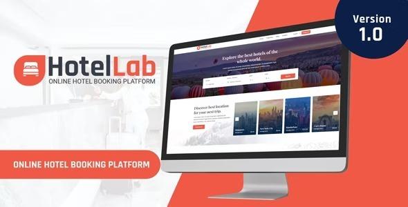 HotelLab Online Hotel Booking Platform Nulled