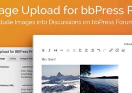 Image Upload for bbPress Pro Nulled