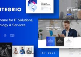 Integrio Nulled IT Solutions and Services Company WordPress Theme Free Download