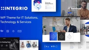 Integrio Nulled IT Solutions and Services Company WordPress Theme Free Download