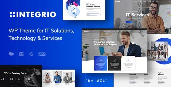 Integrio Nulled IT Solutions and Services Company WordPress Theme Free Download