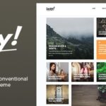 Izzy An Unconventional Blog Theme Nulled