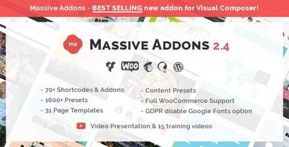 Massive Addons for WPBakery Page Builder Nulled