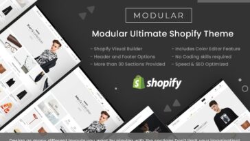 Modular Shopify Theme Nulled