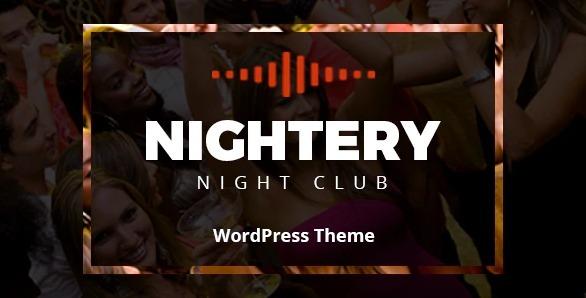 Nightery Night Club WordPress Theme Nulled