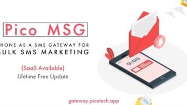 PicoMSG Phone As an SMS Gateway For Bulk SMS Marketing Nulled