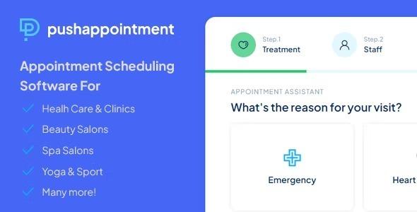 PushAppointment Appointment Scheduling Software for WordPress Nulled