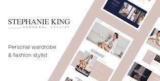 S.King Personal Stylist and Fashion Blogger WordPress Theme Nulled