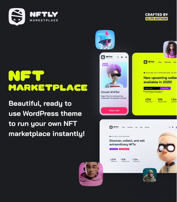 NFTLY Theme Nulled