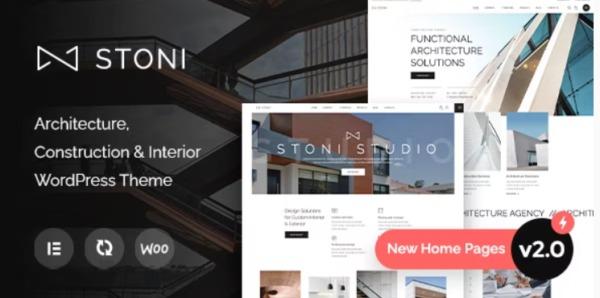 Stoni Architecture Agency WordPress Theme Nulled Free Download