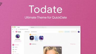 Todate The Ultimate QuickDate Theme Nulled